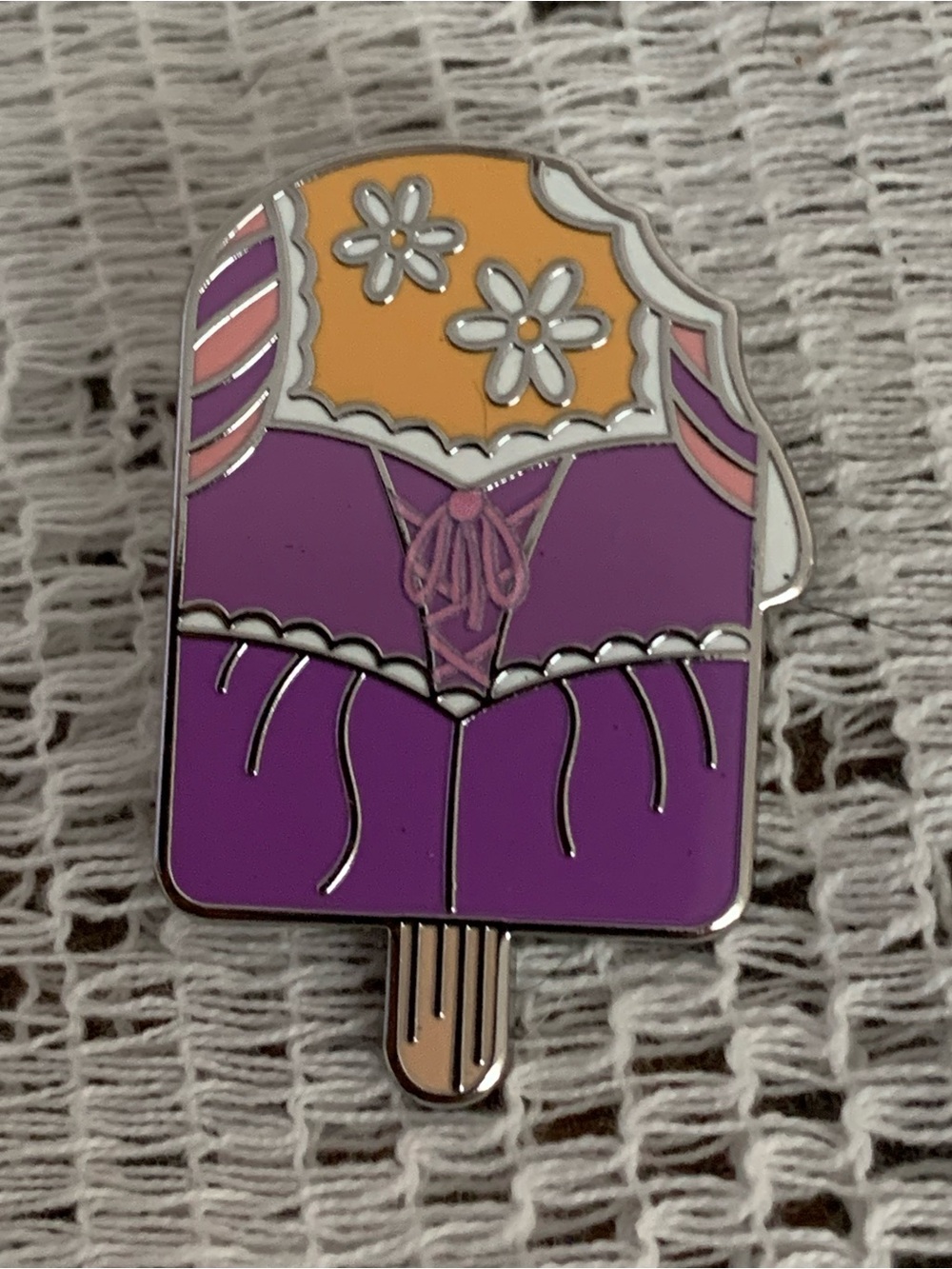 Disney Parks Ice Cream Pins Series 2 Rapunzel Tangled Pin ONLY - NEW